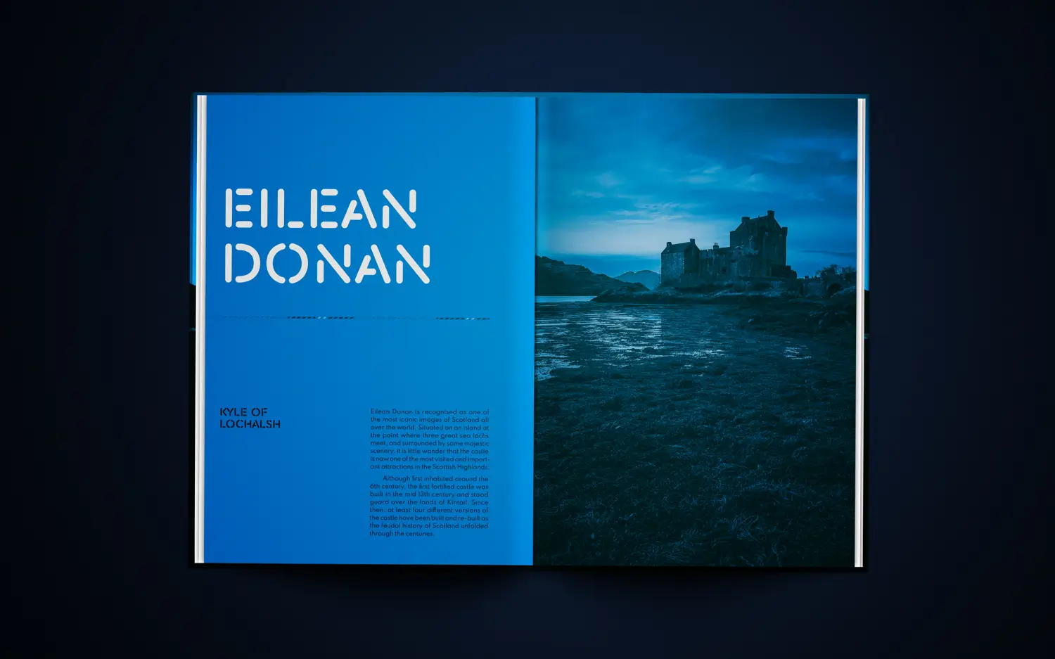 Bagpipe Castle Magazine Spread