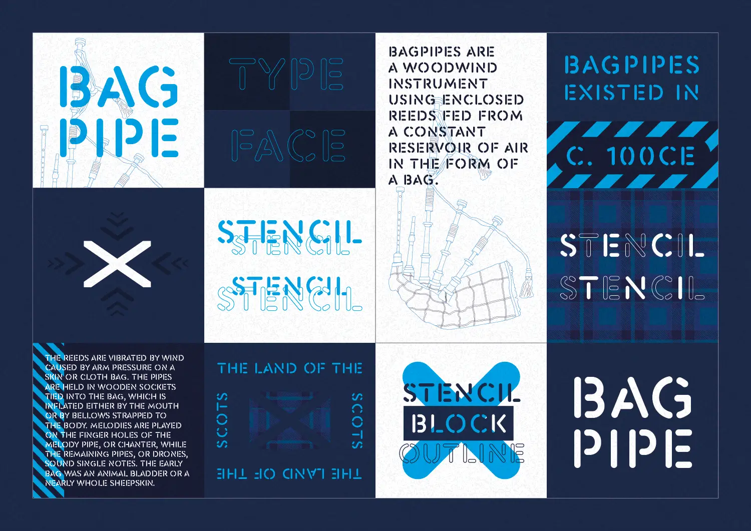 Bagpipe Typography Project