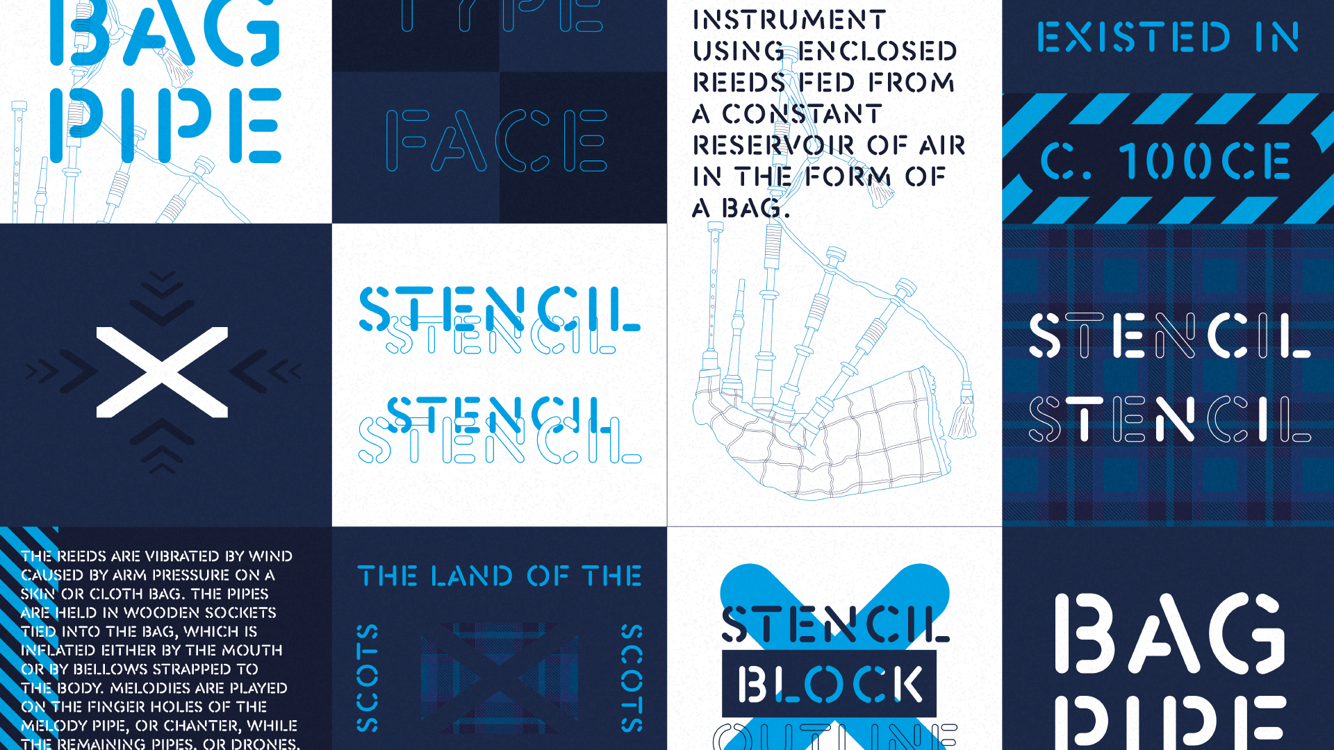 Bagpipe Typography Project