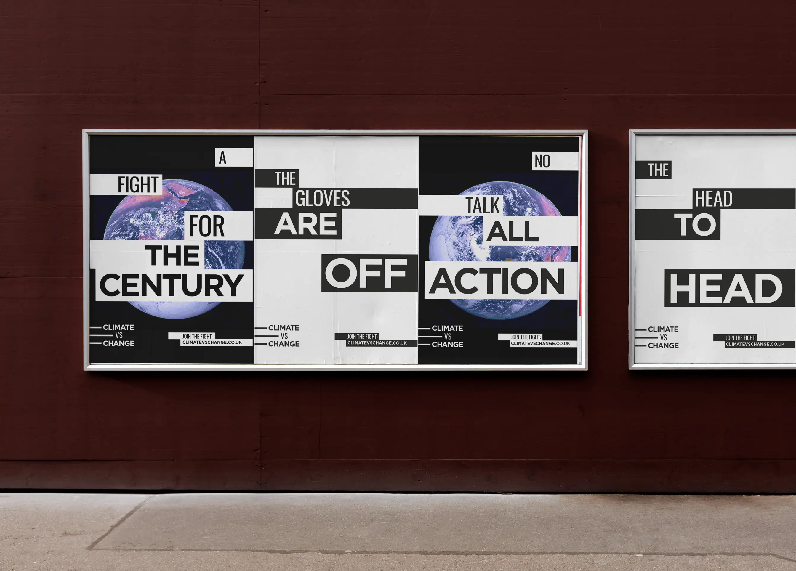 Climate Vs Change Out Of Home Posters